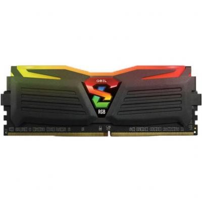 Модуль памяти для компьютера DDR4 16GB (2x8GB) 2666 MHz Super Luce RGB GEIL (GLS416GB2666C16ADC)