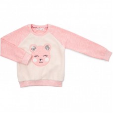 Кофта Breeze з ведмедиком (14863-116G-peach) Кофта Breeze з ведмедиком (14863-116G-peach)