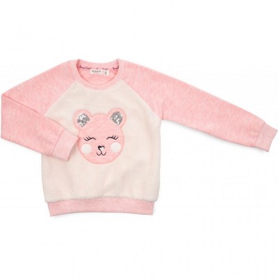 Кофта Breeze з ведмедиком (14863-116G-peach)