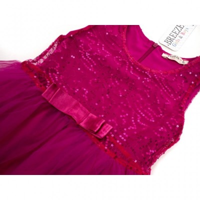 Плаття Breeze з фатіновой спідницею (14502-134G-fucsia)