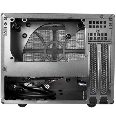 Корпус SilverStone SUGO SG13B-C, MiniITX,USB Type-C x1,USB3.0x1,сітка (передня панель),без БЖ,чорний