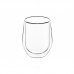Набір чашок Ardesto з подвійними стінками , 250 мл, H 9,5 см, 2 од., боросилікатне скло