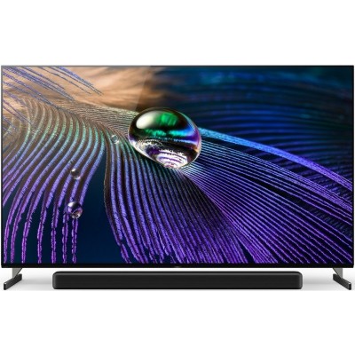 Телевiзор 55" OLED 4K Sony XR55A90JCEP Smart, Android, Titanium