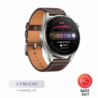 Смарт-часы Huawei Watch 3 Pro Classic Titanium (55026781)