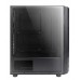 Корпус Zalman S4, MidT, 1xUSB2.0, 1xUSB3.0, 2x120мм, акрил (бічна панель), без БЖ, чорний