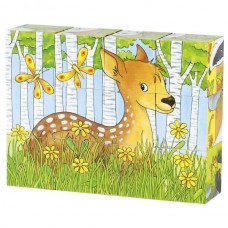 Кубики дерев'яні goki Тварини в лісі 57710G Кубики дерев'яні goki Тварини в лісі 57710G