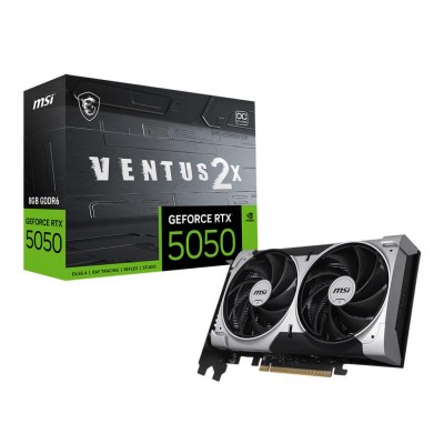 Відеокарта MSI GeForce RTX 5050 8GB GDDR6 VENTUS 2X OC