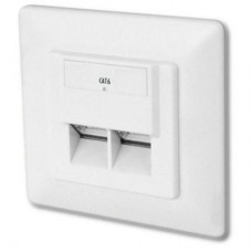 Розетка мережева DIGITUS 2xRJ45 FTP, для наружной проводки (DN-9005-N) Розетка мережева DIGITUS 2xRJ45 FTP, для наружной проводки (DN-9005-N)