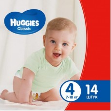 Підгузок Huggies Classic 4 Small 14 шт (5029053543123) Підгузок Huggies Classic 4 Small 14 шт (5029053543123)