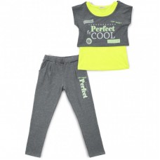 Набір дитячого одягу Breeze трійка (15763-152G-gray) Набір дитячого одягу Breeze трійка (15763-152G-gray)