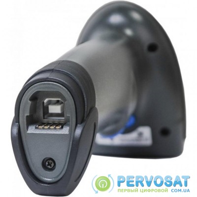 Сканер штрих-кода ИКС-Маркет IKC-5208RC/2D wireless USB with cradle, Bluetooth black (ІКС-5208RC-BT-2D-USB- CR)