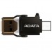 Считыватель флеш-карт ADATA microSD to USB A/C 3.1 (ACMR3PL-OTG-RBK)