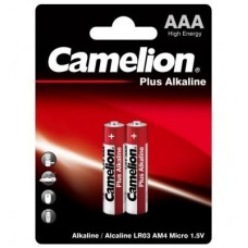 Батарейка Camelion AAA LR03/2BL Plus Alkaline (LR03-BP2) Батарейка Camelion AAA LR03/2BL Plus Alkaline (LR03-BP2)