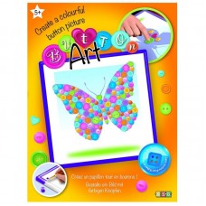 Набор для творчества Sequin Art BUTTON Метелик SA1528 Набор для творчества Sequin Art BUTTON Метелик SA1528