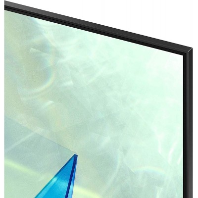Телевiзор 49" QLED 4K Samsung QE49Q80TAUXUA Smart, Tizen, Silver