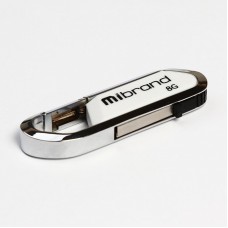 USB флеш накопичувач Mibrand 8GB Aligator White USB 2.0 (MI2.0/AL8U7W) USB флеш накопичувач Mibrand 8GB Aligator White USB 2.0 (MI2.0/AL8U7W)