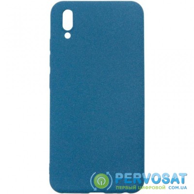 Чехол для моб. телефона Dengos Carbon Vivo Y1s, blue (DG-TPU-CRBN-110)