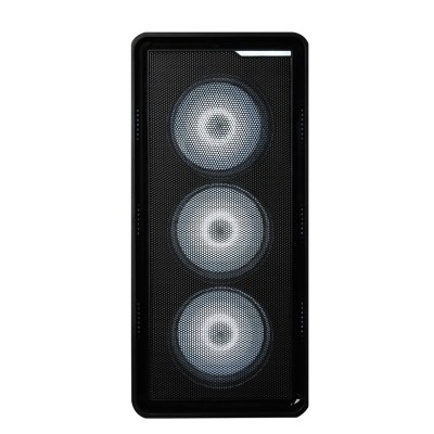 Корпус Zalman M3 Plus, без БЖ, 1xUSB3.0, 2xUSB2.0, 4x120mm White LED, TG Side Panel, mATX, чорний