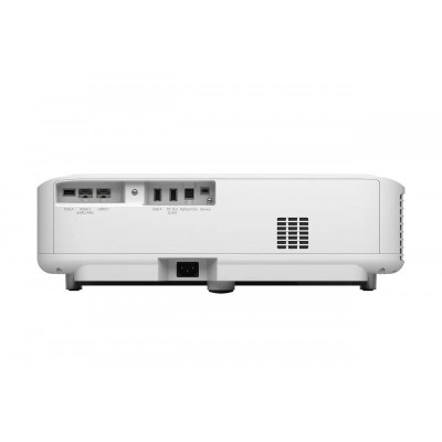 Проєктор домашнього кінотеатру Epson EH-LS650W UHD, 3600 lm, LASER, 0.25, WiFi, Android TV, білий