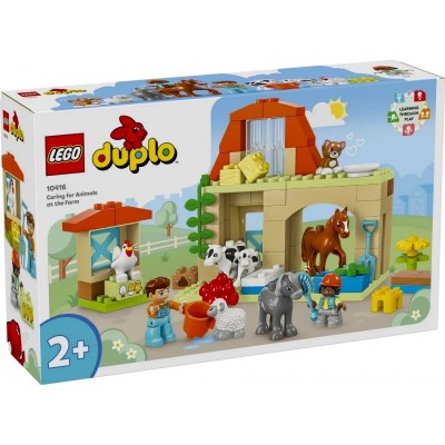 Конструктор LEGO DUPLO Town Догляд за тваринами на фермі