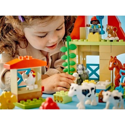 Конструктор LEGO DUPLO Town Догляд за тваринами на фермі