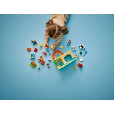 Конструктор LEGO DUPLO Town Догляд за тваринами на фермі
