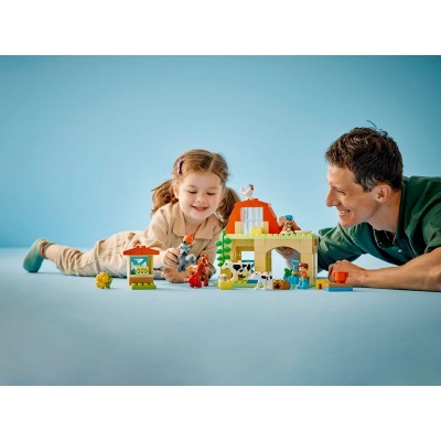 Конструктор LEGO DUPLO Town Догляд за тваринами на фермі