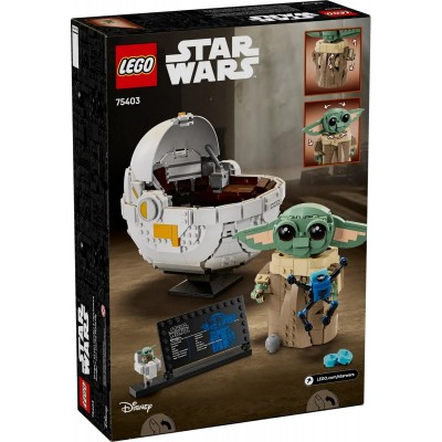 Конструктор LEGO Star Wars Ґроґу в повітряній колисці