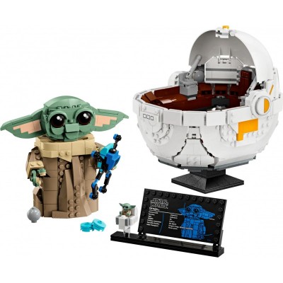 Конструктор LEGO Star Wars Ґроґу в повітряній колисці
