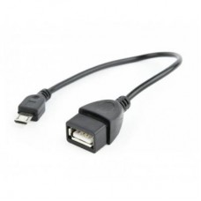 Дата кабель OTG USB 2.0 AF to Micro 5P 0.15m Cablexpert (AB-OTG-AFBM-03) Дата кабель OTG USB 2.0 AF to Micro 5P 0.15m Cablexpert (AB-OTG-AFBM-03)