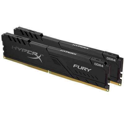 Модуль памяти для компьютера DDR4 32GB (2x16GB) 3733 MHz HyperX Fury Black Kingston (HX437C19FB3K2/32)