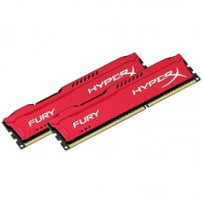 Пам'ять до ПК Kingston DDR3 1866 8GB KIT (4GBx2) 1.5V HyperX FURY Red Пам'ять до ПК Kingston DDR3 1866 8GB KIT (4GBx2) 1.5V HyperX FURY Red