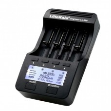 Зарядний пристрій для акумуляторів LiitoKala 4 Slots, LCD дисплей, Li-ion/Ni-MH/Ni-Cd/AA/ААA/AAAA/С (Lii-500)