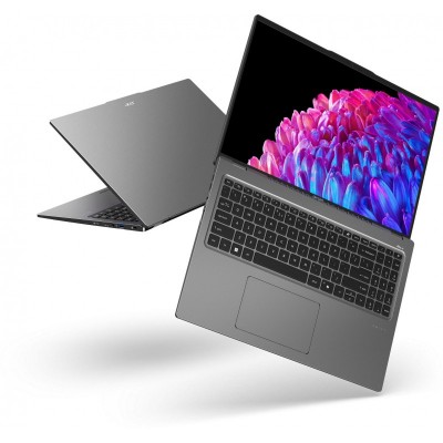 Ноутбук Acer Swift Go 16 SFG16-72 16&quot; 3.2K OLED, Intel U7-155H, 32GB, F1TB, UMA, Lin, сірий