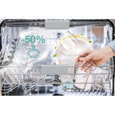 Посудомийна машина Gorenje, 16компл., A+++, 60см, дисплей, 3 кошика, AquaStop, сірий