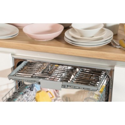 Посудомийна машина Gorenje, 16компл., A+++, 60см, дисплей, 3 кошика, AquaStop, сірий
