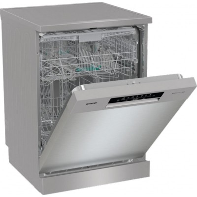 Посудомийна машина Gorenje, 16компл., A+++, 60см, дисплей, 3 кошика, AquaStop, сірий