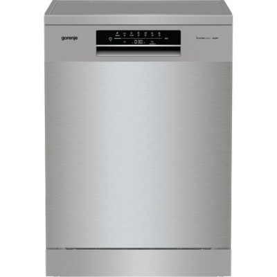Посудомийна машина Gorenje, 16компл., A+++, 60см, дисплей, 3 кошика, AquaStop, сірий