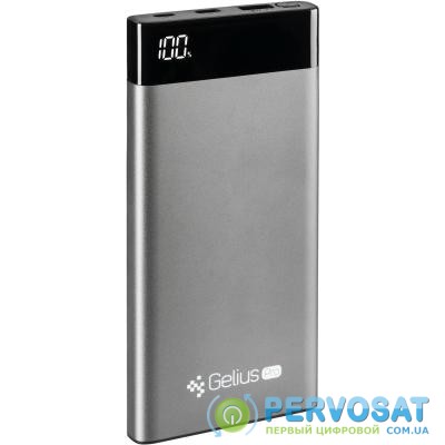 Батарея универсальная Gelius Pro Edge GP-PB10-006 10 000 mAh 2.1A Grey (72027)