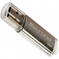 USB флеш накопичувач Mibrand 64GB Cougar Silver USB 2.0 (MI2.0/CU64P1S) USB флеш накопичувач Mibrand 64GB Cougar Silver USB 2.0 (MI2.0/CU64P1S)