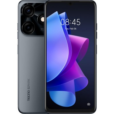 Смартфон TECNO Spark 10C (KI5k) 6.56&quot; 4/128GB, 2SIM, 5000mAh, Meta Black