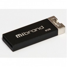 USB флеш накопичувач Mibrand 8GB Сhameleon Black USB 2.0 (MI2.0/CH8U6B) USB флеш накопичувач Mibrand 8GB Сhameleon Black USB 2.0 (MI2.0/CH8U6B)