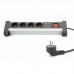 Блок розеток DIGITUS Office, 4xSchuko 16A, 2xUSB 2A, вимикач, 1.5м, вилка Schuko Блок розеток DIGITUS Office, 4xSchuko 16A, 2xUSB 2A, вимикач, 1.5м, вилка Schuko