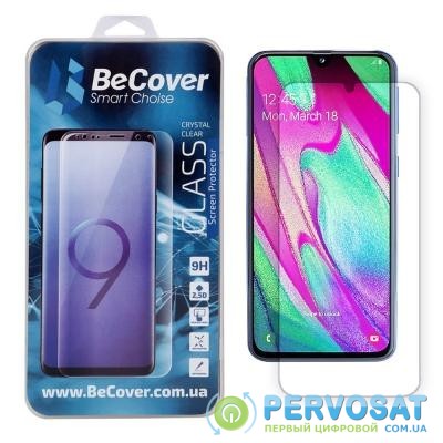 Стекло защитное BeCover Samsung Galaxy A40 SM-A405 Crystal Clear Glass (703803)