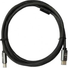 Кабель мультимедійний HDMI to HDMI 1.0m V2.1 Atcom (23781) Кабель мультимедійний HDMI to HDMI 1.0m V2.1 Atcom (23781)