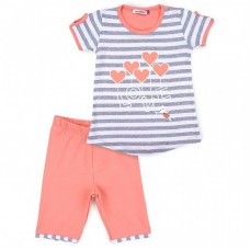 Піжама Matilda "LOVE" (8016-3-116G-coral) Піжама Matilda "LOVE" (8016-3-116G-coral)