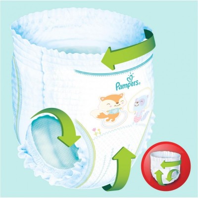 Подгузник Pampers трусики Pants Extra Large Размер 6 (15+ кг), 88 шт (4015400697558)