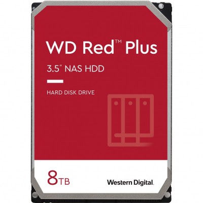 Жорсткий диск WD 8TB 3.5&quot; 5640 256MB SATA Red Plus NAS