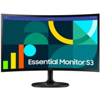 Монітор Samsung 23.8" S24D360 D-Sub, HDMI, VA, 100Hz, 4ms, CURVED