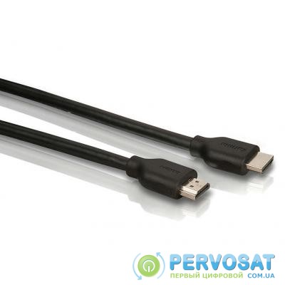 Кабель мультимедийный HDMI to HDMI 1.5m PHILIPS (SWV1432BN/10)